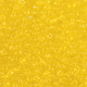 Glass seed beads 11/0 (2mm) Transparent yellow